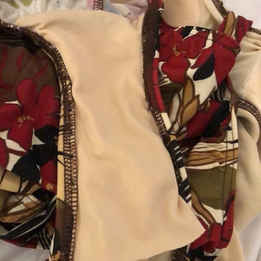 NWOT Silhouette Solutions Strapless One Piece‎ Floral Swimsuit Size 16Tall - Picture 5 of 5